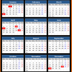 Australia Public Holidays Calendar 2020