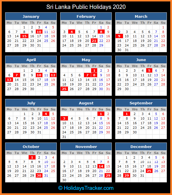 Calendar 2024 With Holidays In Sri Lanka Tessy Karisa
