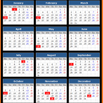 US Bank Holiday Calendar 2020